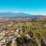 De regio Loma Linda in Californië