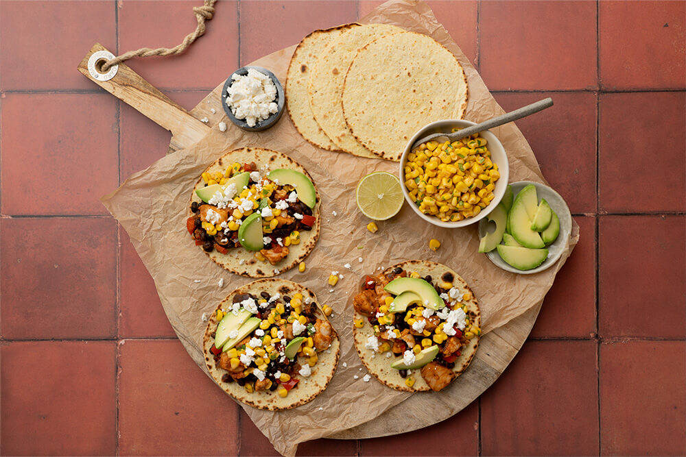 Jilzi - recept zwarte bonen tacos